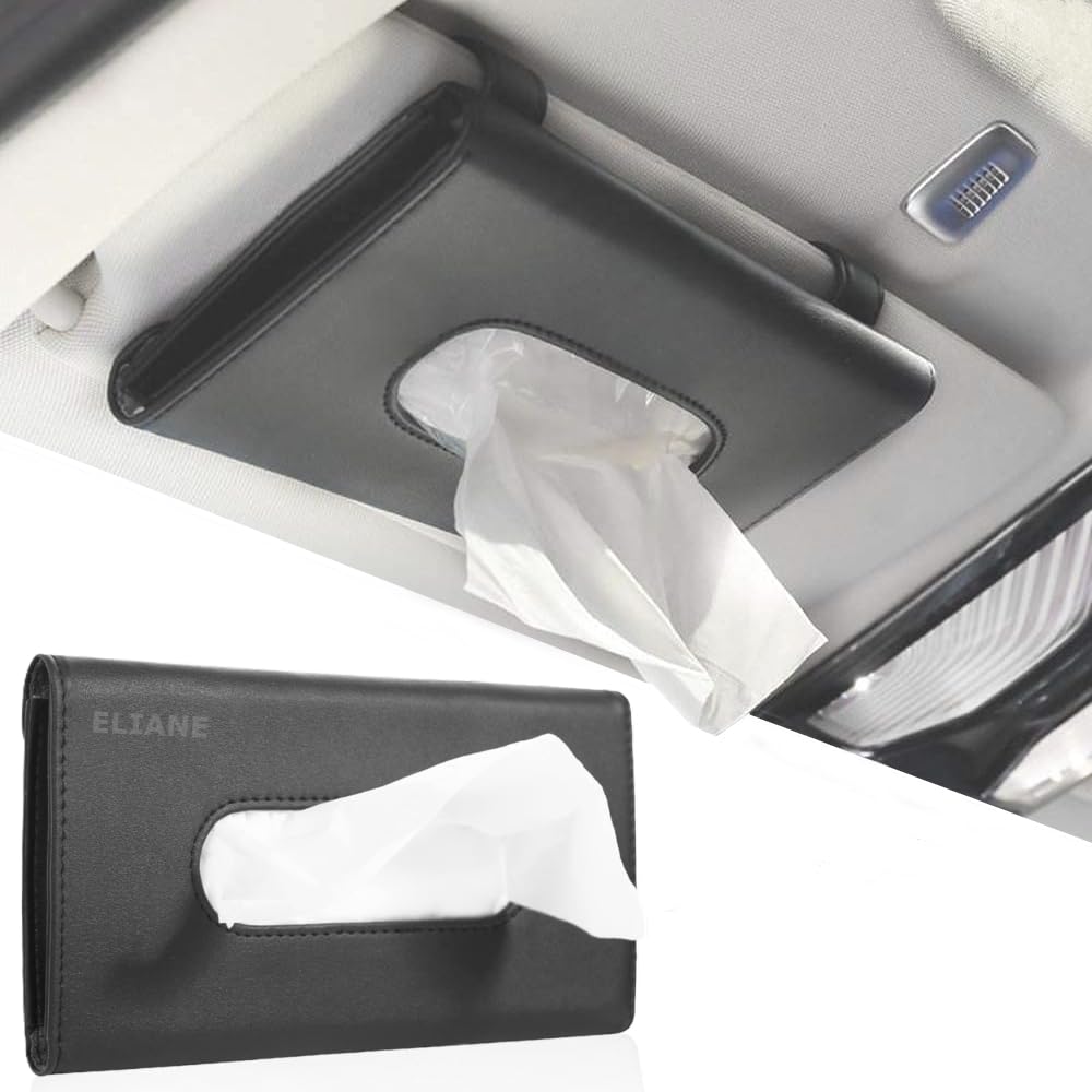 Eliane Car Tissue Holder Sun Visor Napkin