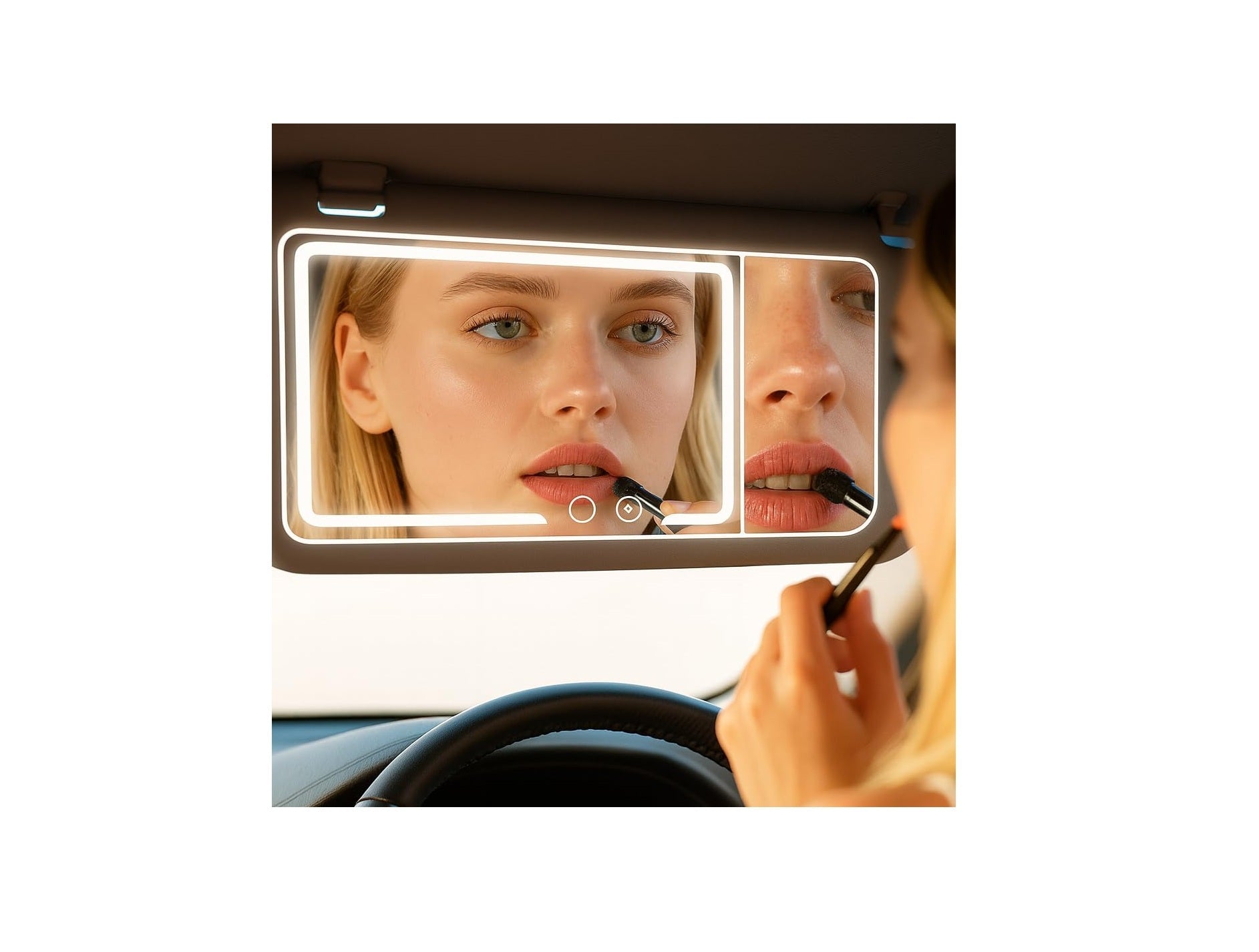 Eliane LED Vanity Mirror for Car Visor