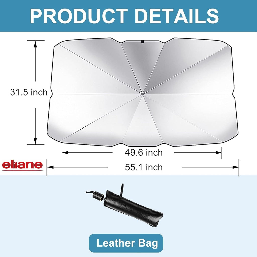 Eliane Car Sun Shade Windshield Cover