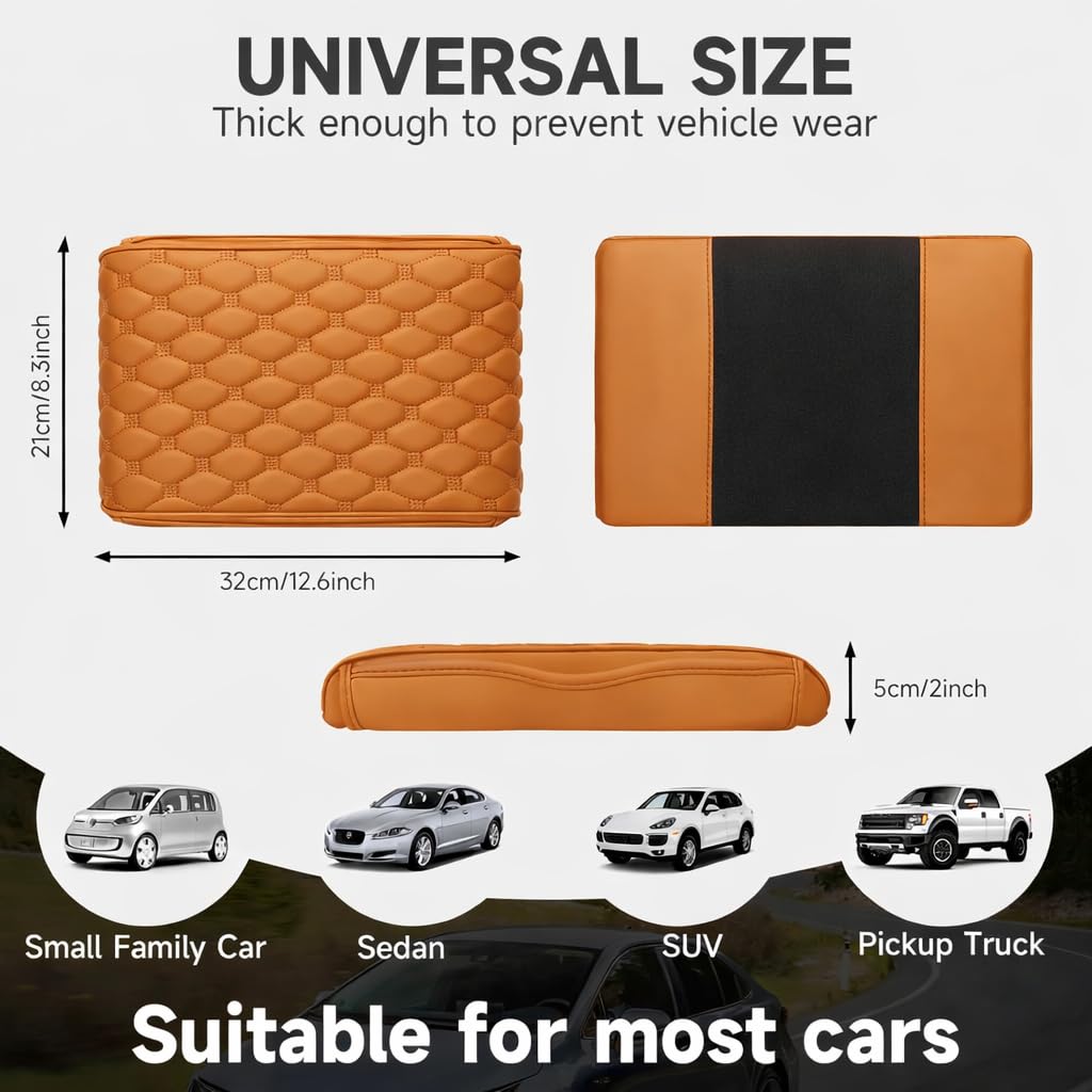 Eliane RT6 Universal Car Center Console Cover Armrest Cushion Pad