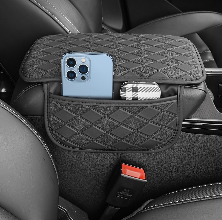 Eliane Car Center Console Armrest Cover Pad