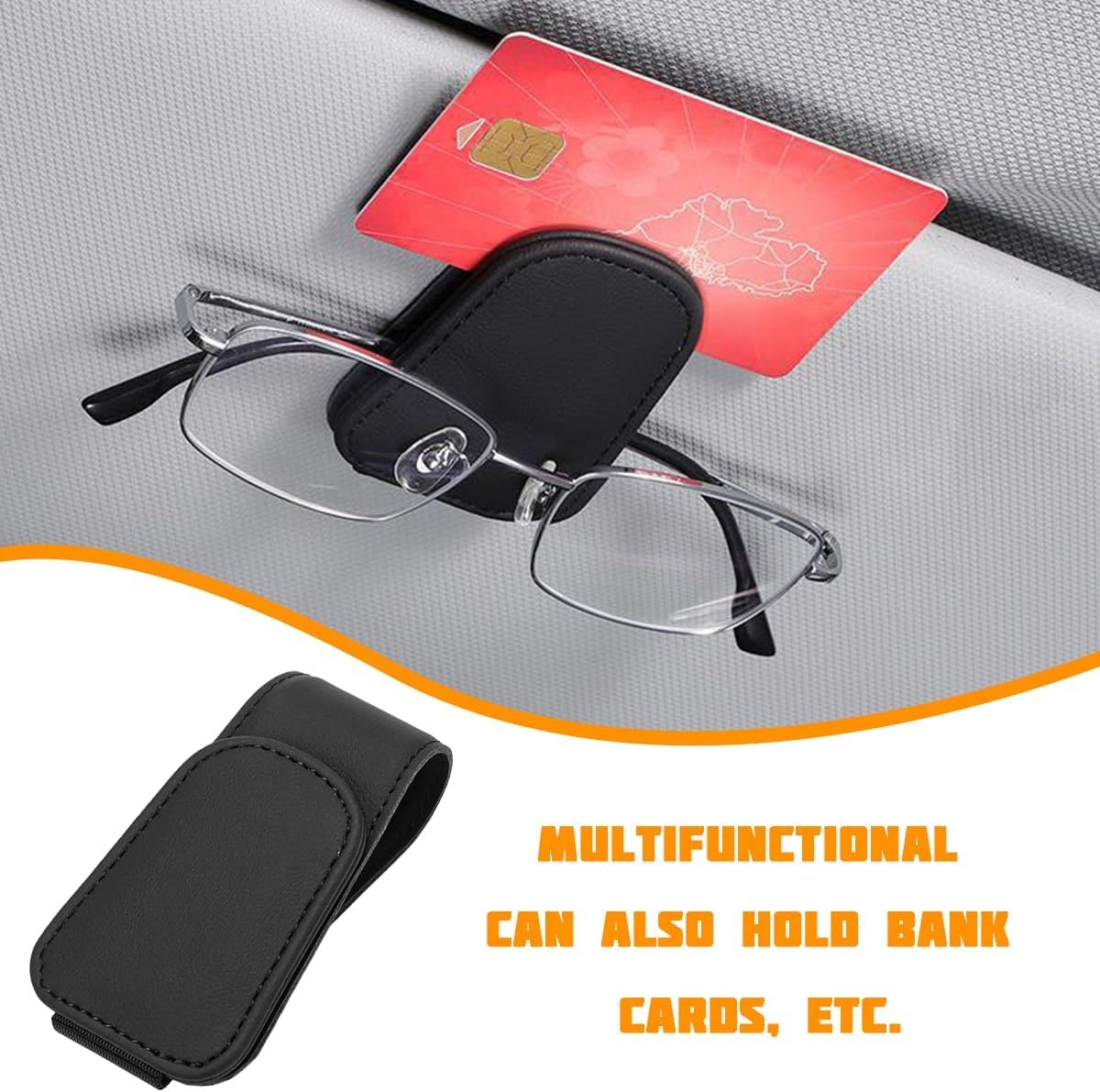 Eliane Universal Sunglasses Goggles Holder for Car Sun Visor