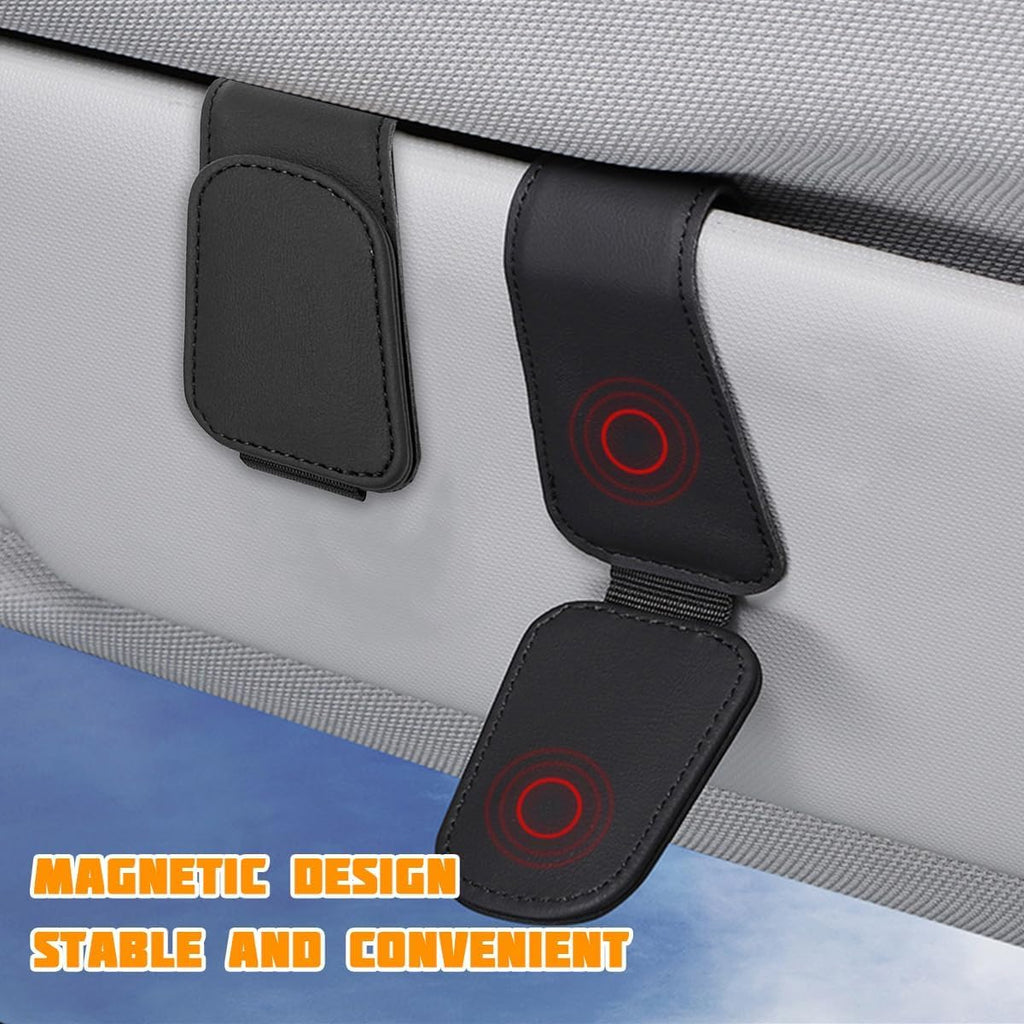 Eliane Universal Sunglasses Goggles Holder for Car Sun Visor