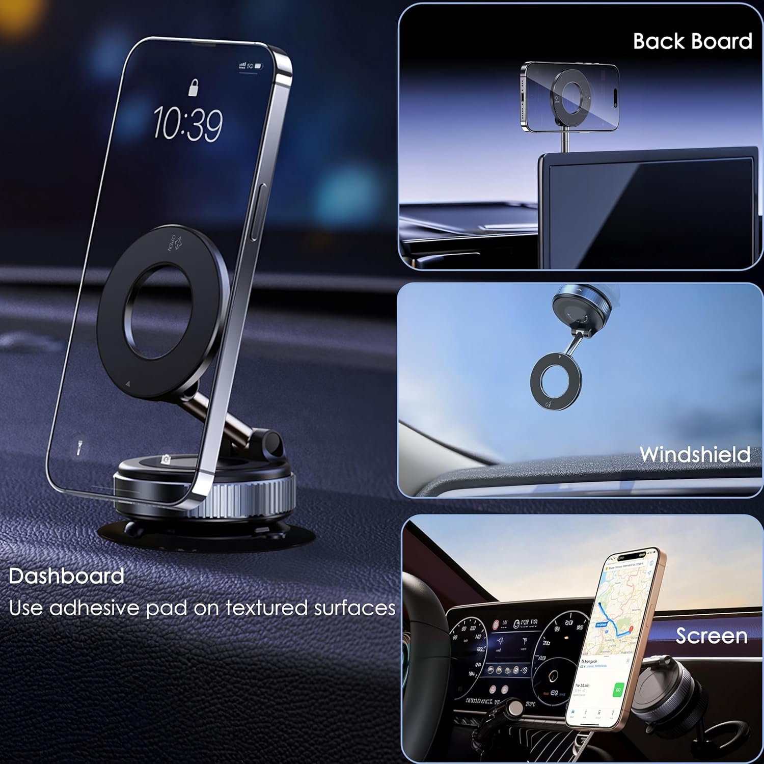 Eliane Universal 360° Magnetic Car Phone Holder