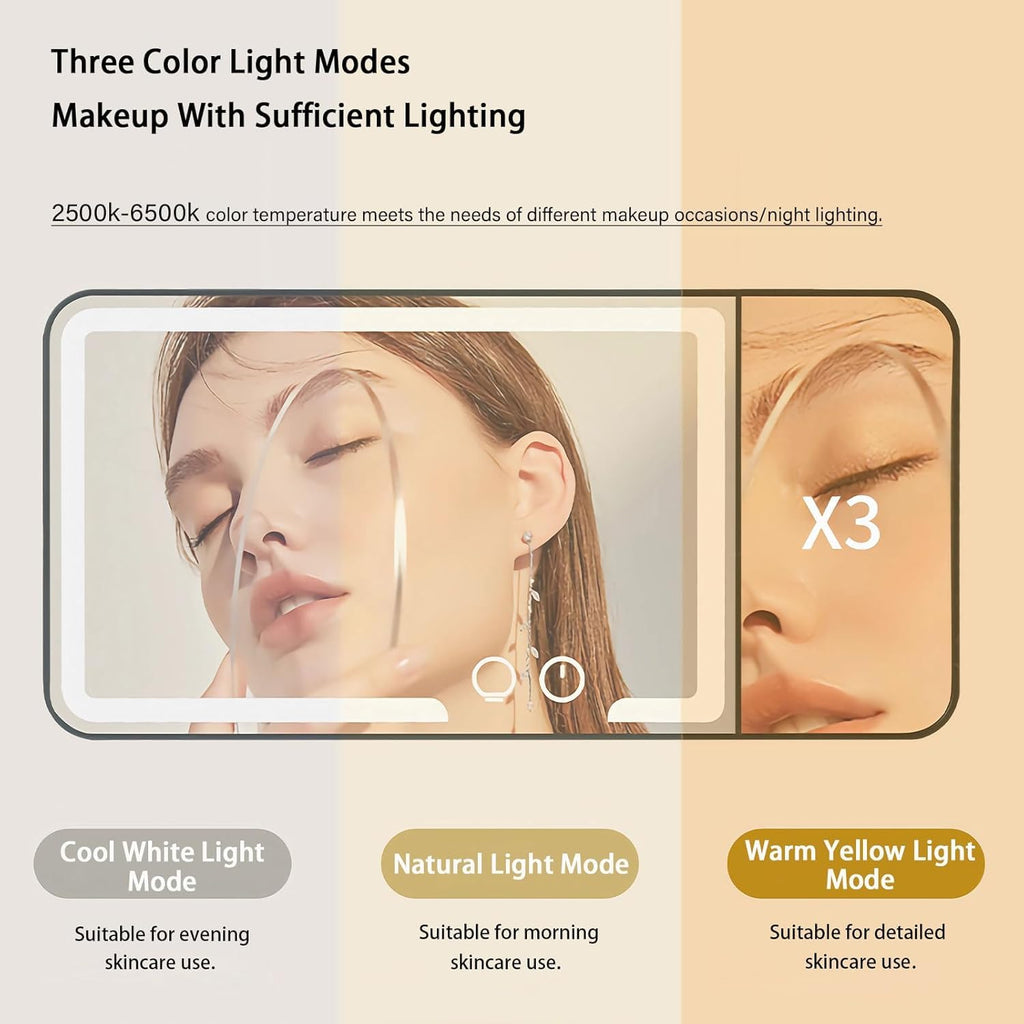Eliane LED Vanity Mirror for Car Visor