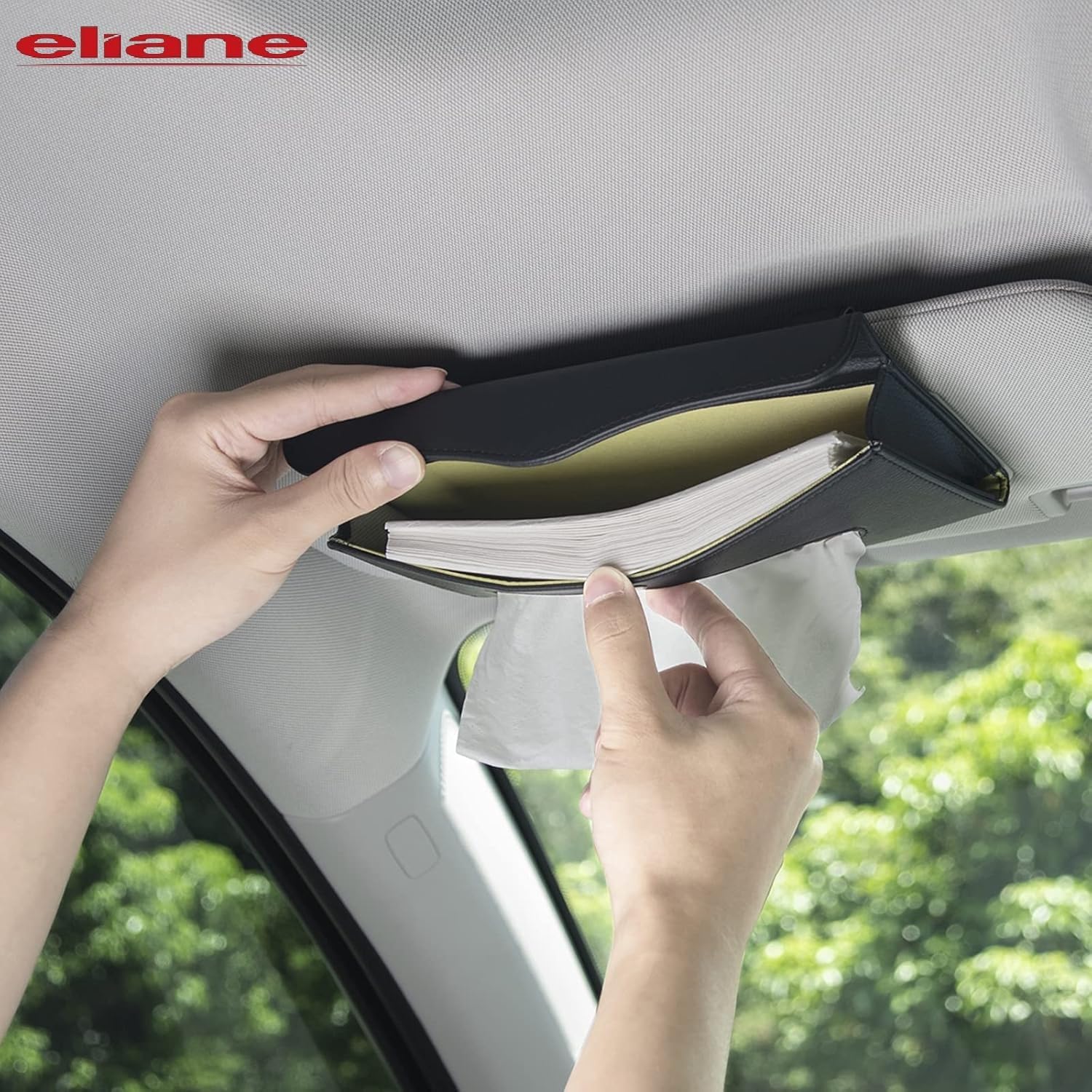 Eliane Car Tissue Holder Sun Visor