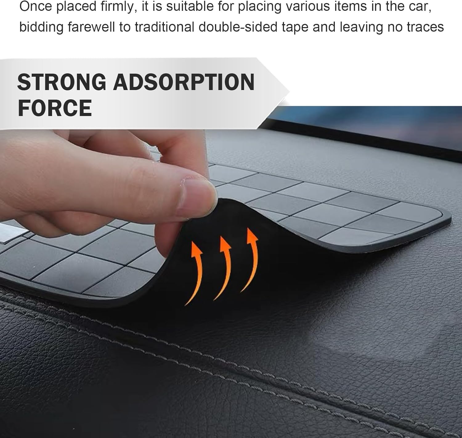 Eliane Car Dashboard Mat Anti-Slip Rubber Pad