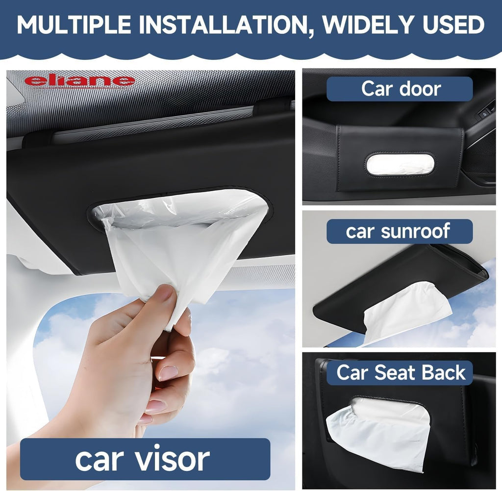 Eliane Car Tissue Holder Sun Visor