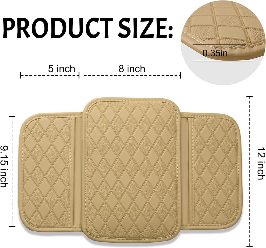 Eliane Car Center Console Armrest Cover Pad