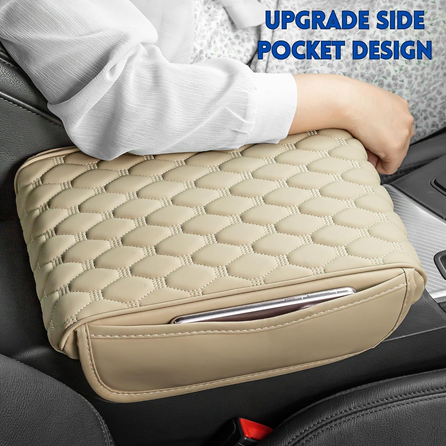 Eliane RT6 Universal Car Center Console Cover Armrest Cushion Pad