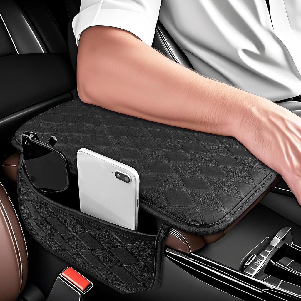 Eliane Car Center Console Armrest Cover Pad