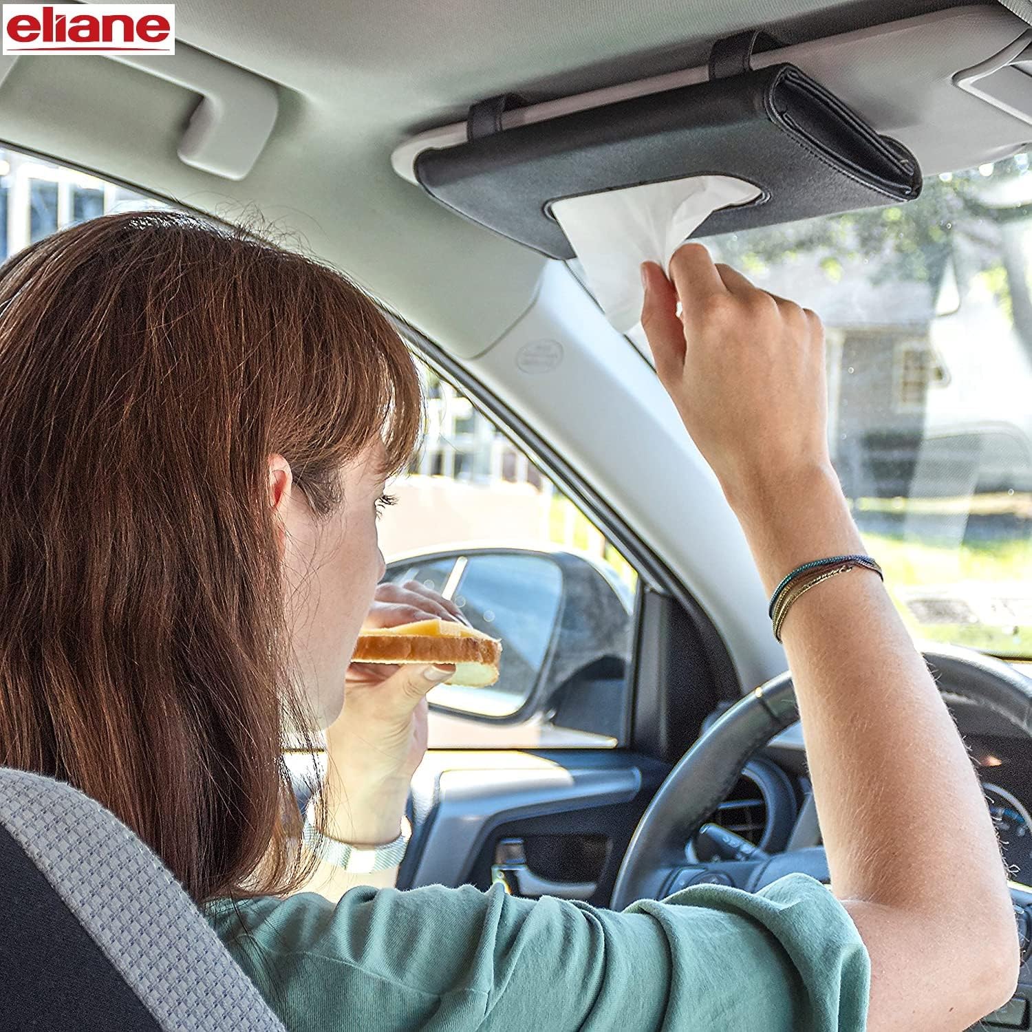 Eliane Car Tissue Holder Sun Visor
